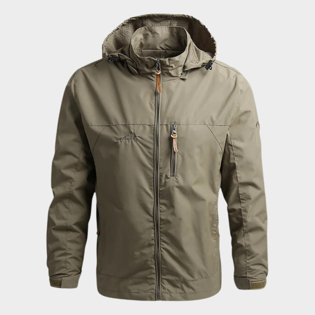 Men's Tactical Windbreaker Jacket - Waterproof - Military Style - Multi-Pocket - Multiple Colours