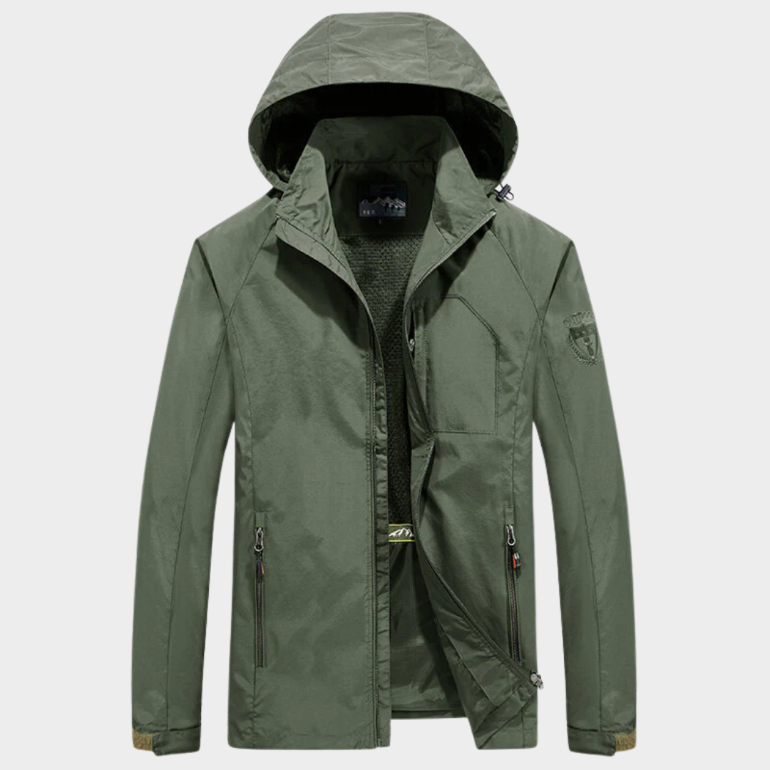 Men’s Workwear Jacket – Breathable Hooded Detachable Multi-Pocket Outerwear Coat – Multiple Colours