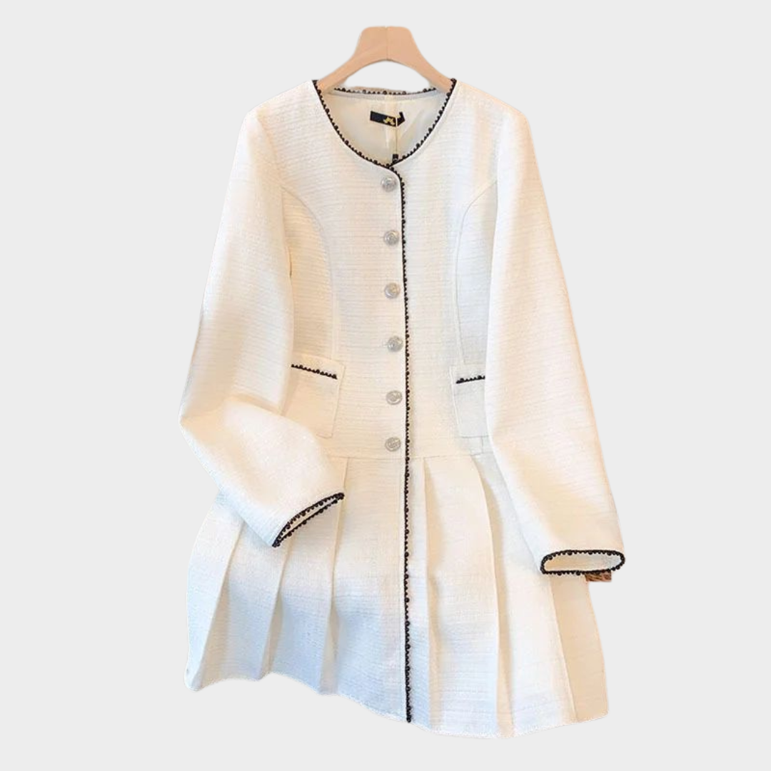 Women’s Long Sleeve Dress – Loose Fit – Elegant Style – Soft Fabric – Multiple Colours