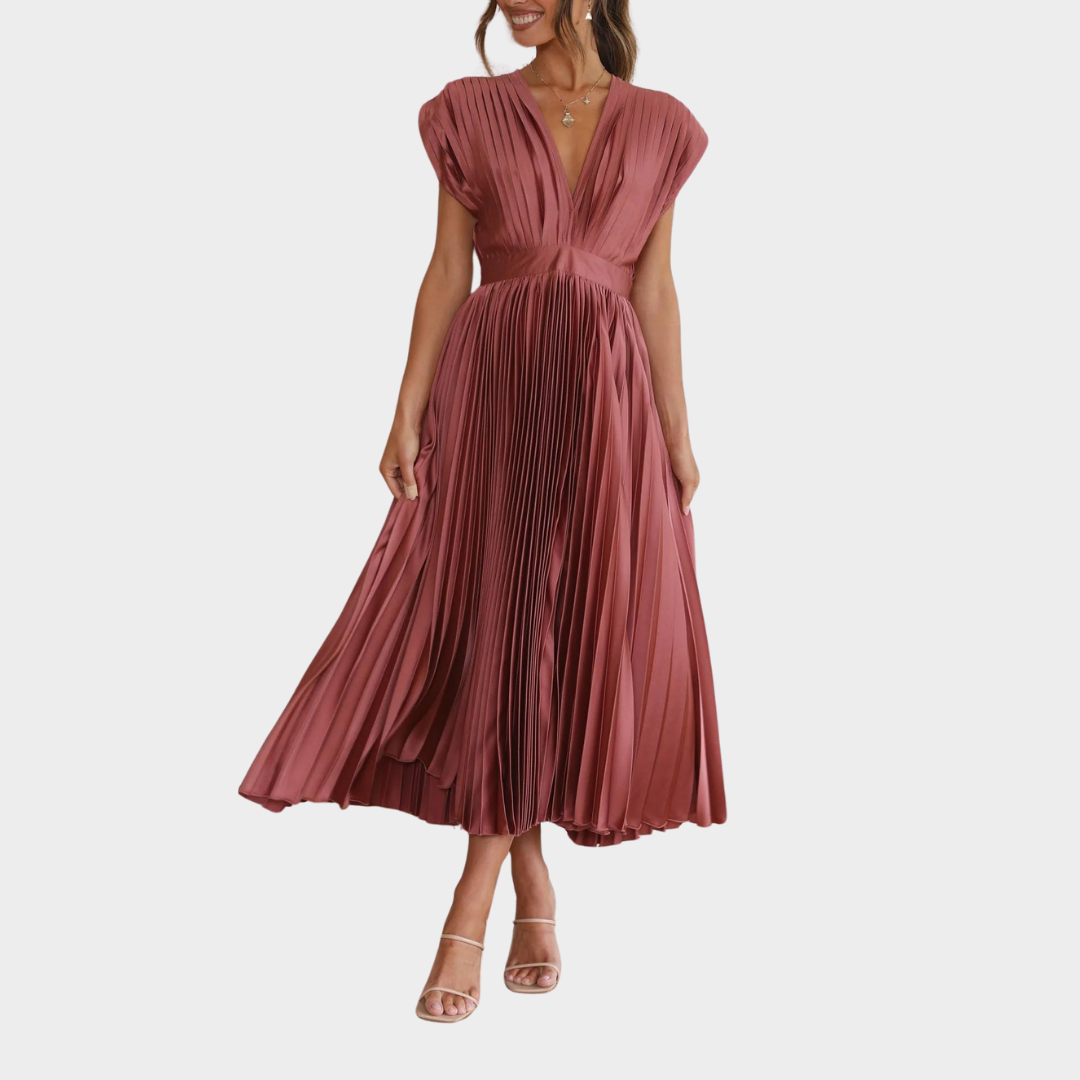 Women's Strapless Backless Party Dress – Short Sleeve – Elegant Patchwork – Multiple Colours