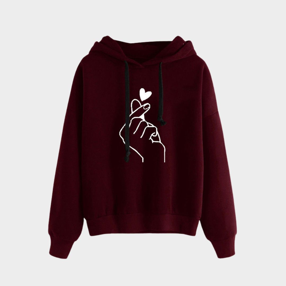Women's Autumn Fleece Hoodie - Solid Color Korean Fashion Sweatshirt with Drawstring & Pockets (Yellow, Grey, and More)