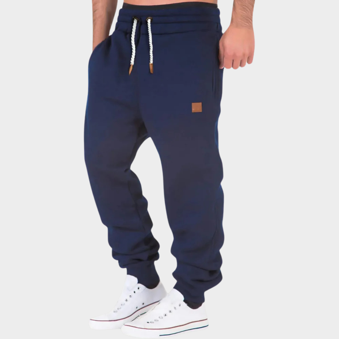 Men’s Jogging Sweatpants – High Waist – Drawstring – Loose Fit – Lightweight Fabric – Multiple Colours
