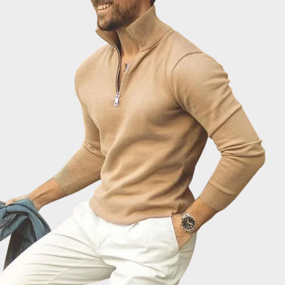 Men's Cashmere Sweater – Soft Knit – Warm & Breathable – Classic Fit – Multiple Colours