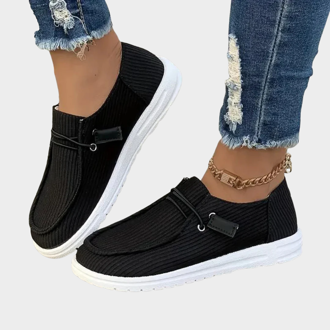 Women’s Casual Slip-On Sneakers – Lightweight Walking Shoes – Soft Comfort Fit – Multiple Colours