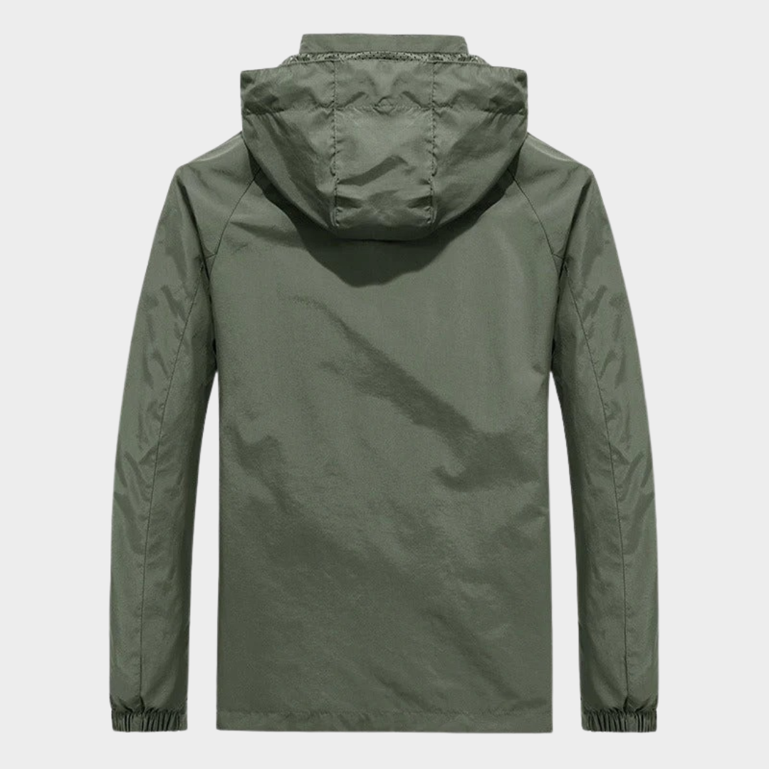 Men’s Workwear Jacket – Breathable Hooded Detachable Multi-Pocket Outerwear Coat – Multiple Colours
