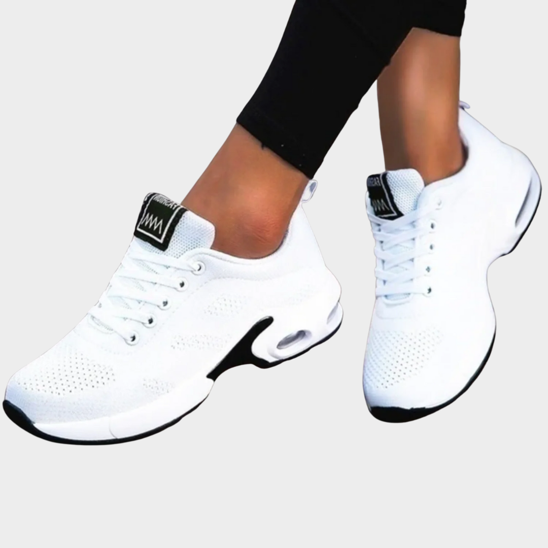 Women’s Lightweight Running Shoes – Breathable Casual Trainers – Lace-Up Sports Fit with Cushioned Sole – Multiple Colours