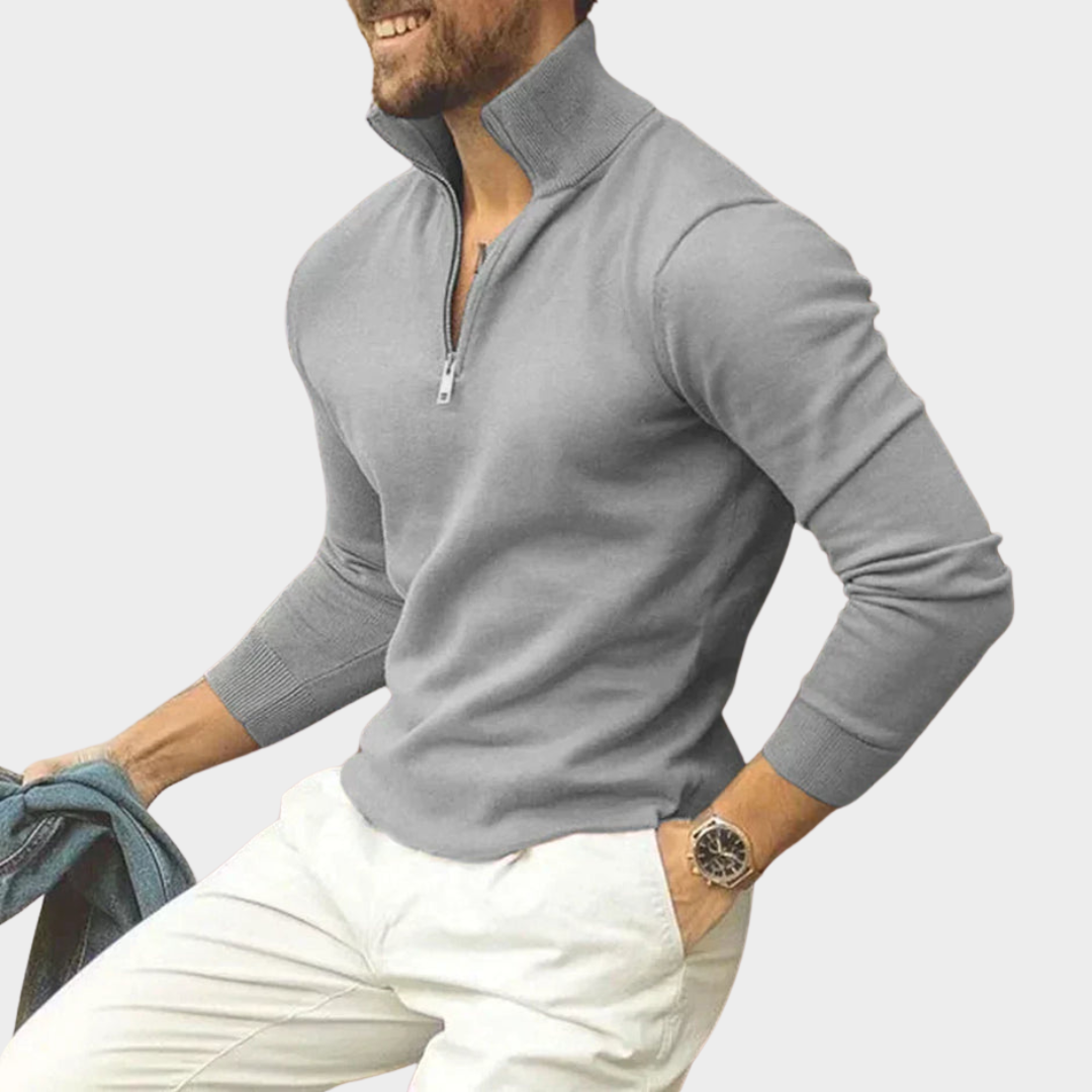 Men's Cashmere Sweater – Soft Knit – Warm & Breathable – Classic Fit – Multiple Colours