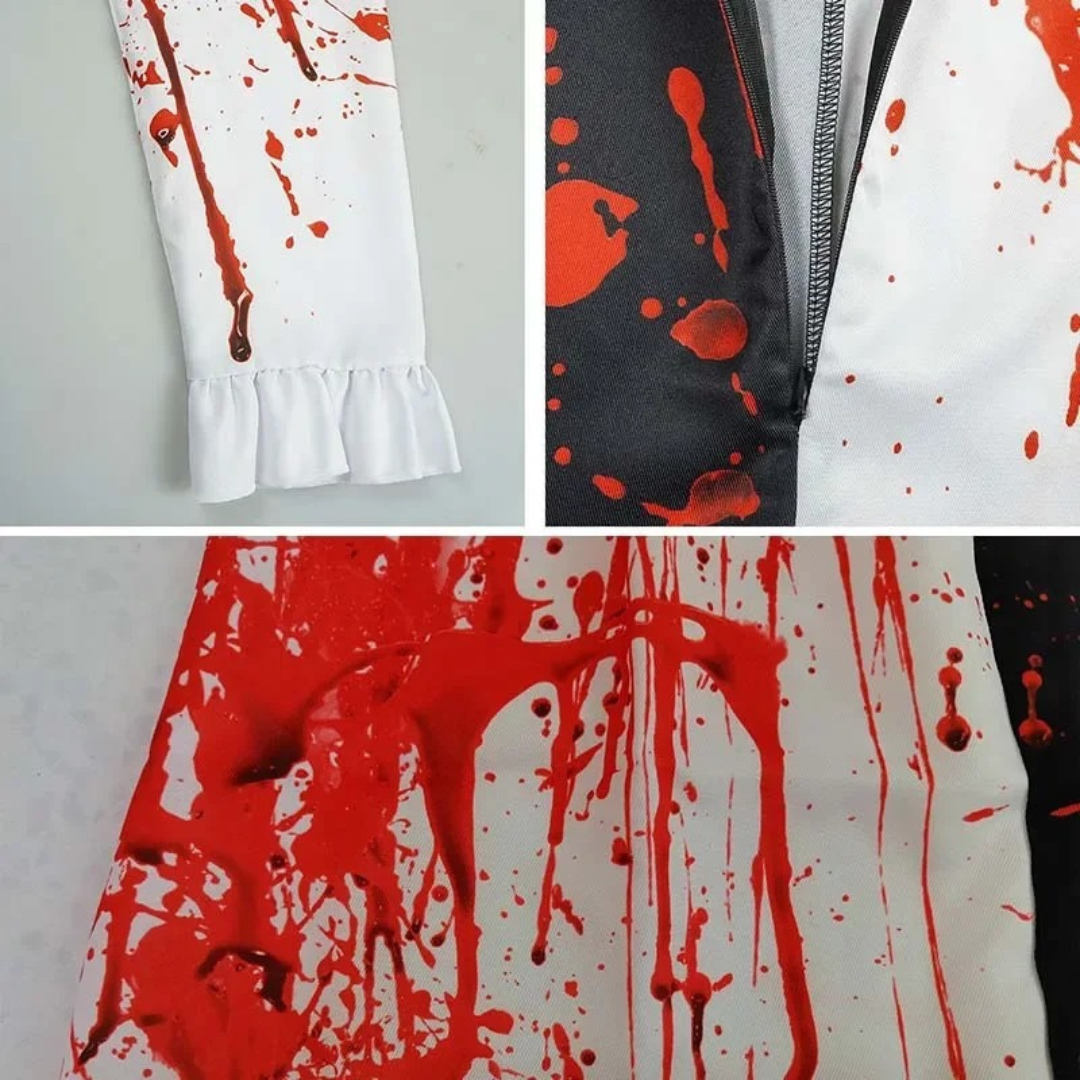 Men Art the Clown Halloween Costume – Horror Cosplay Jumpsuit with Full Set Options – Terrifier 3 Killer Clown Party Outfit