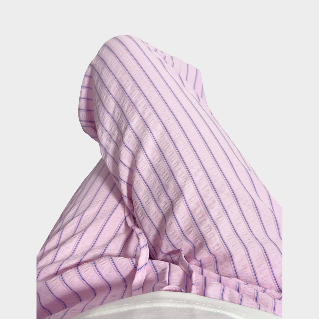 Women’s Striped Relaxed Fit Bottom – Lightweight Casual Wear with Breathable Fabric – Timeless Comfortable Design – Multiple Colours