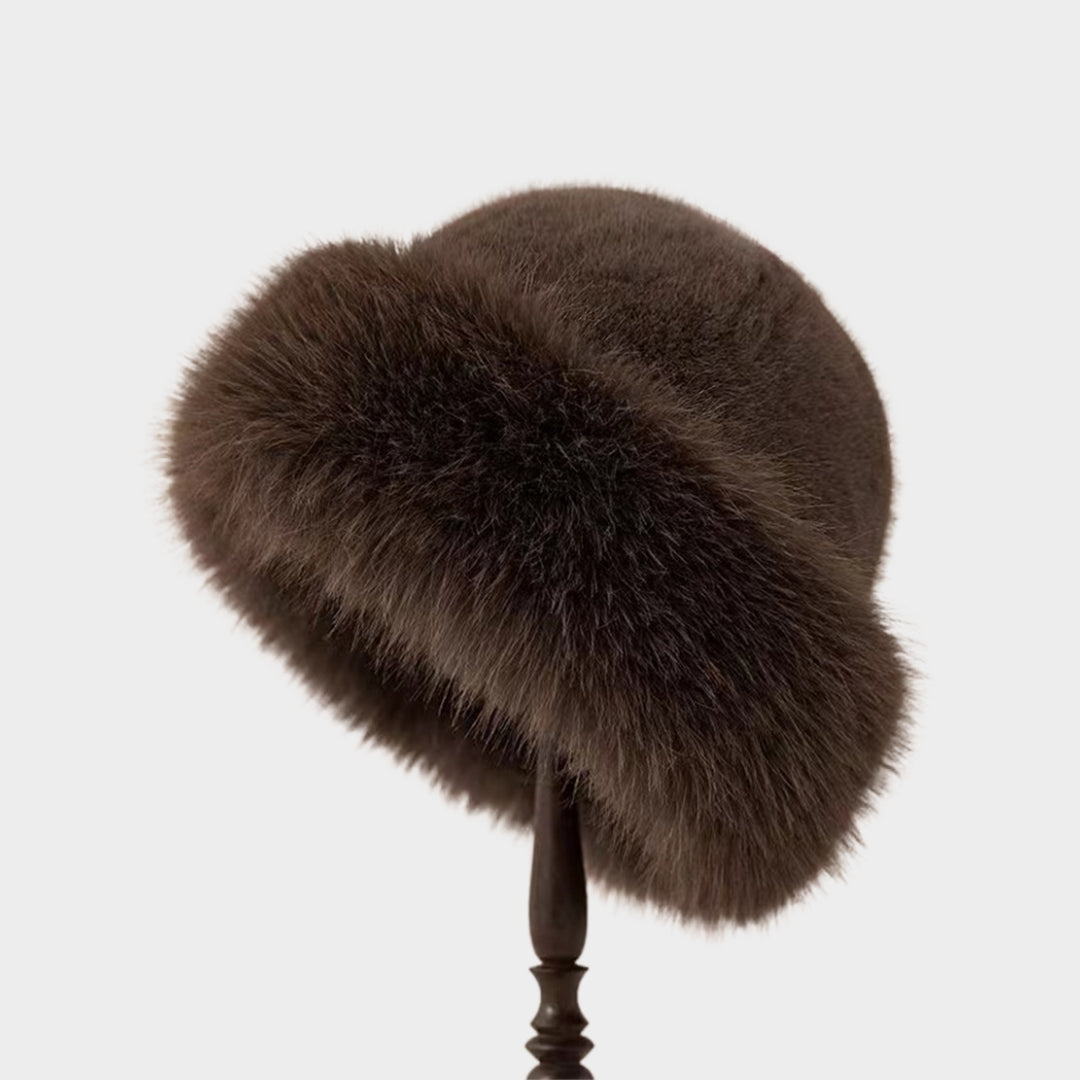 Women’s Winter Hat – Korean Fashion - Thick Warm Faux Fur Fisherman Hat in Multiple Colors
