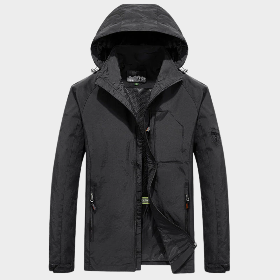 Men’s Workwear Jacket – Breathable Hooded Detachable Multi-Pocket Outerwear Coat – Multiple Colours