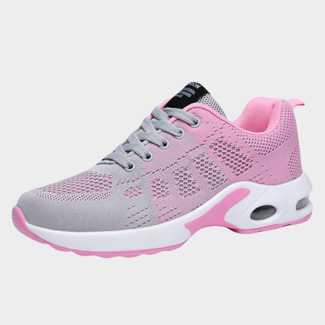 Women’s Lightweight Running Shoes – Breathable Casual Trainers – Lace-Up Sports Fit with Cushioned Sole – Multiple Colours