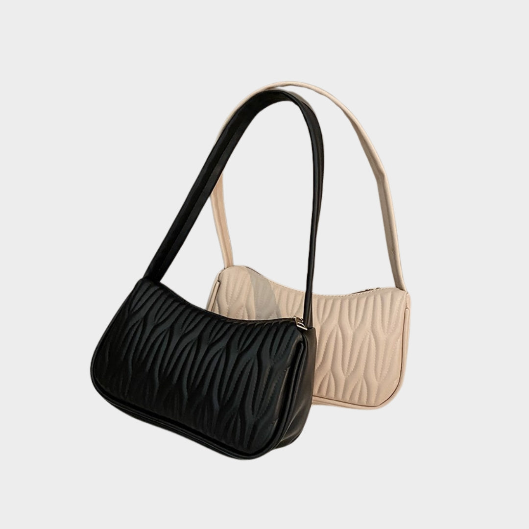 Women’s Fashion Handbag - PU Leather Shoulder Bag, Solid Messenger, Casual Underarm Bag in Black, Khaki, and More