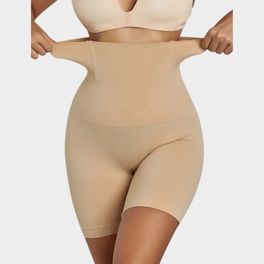 Women's High-Waist Shaping Shorts - Tummy Control & Butt Lifting - Seamless & Slimming Shapewear - Multiple Colours