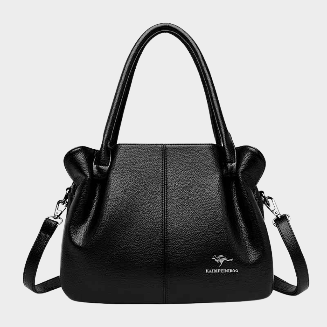 Women Shoulder Handbag – Multi-Compartment PU Leather Designer Tote – Multiple Colours