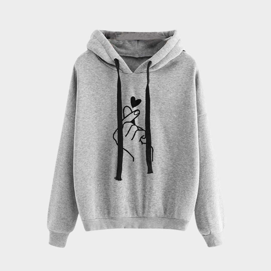 Women's Autumn Fleece Hoodie - Solid Color Korean Fashion Sweatshirt with Drawstring & Pockets (Yellow, Grey, and More)