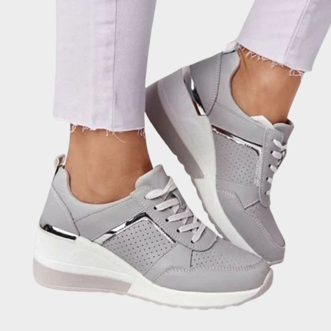 Women's Platform Sneakers – Casual Wear-Resistant Shoes – Lightweight & Comfortable – Multiple Colours