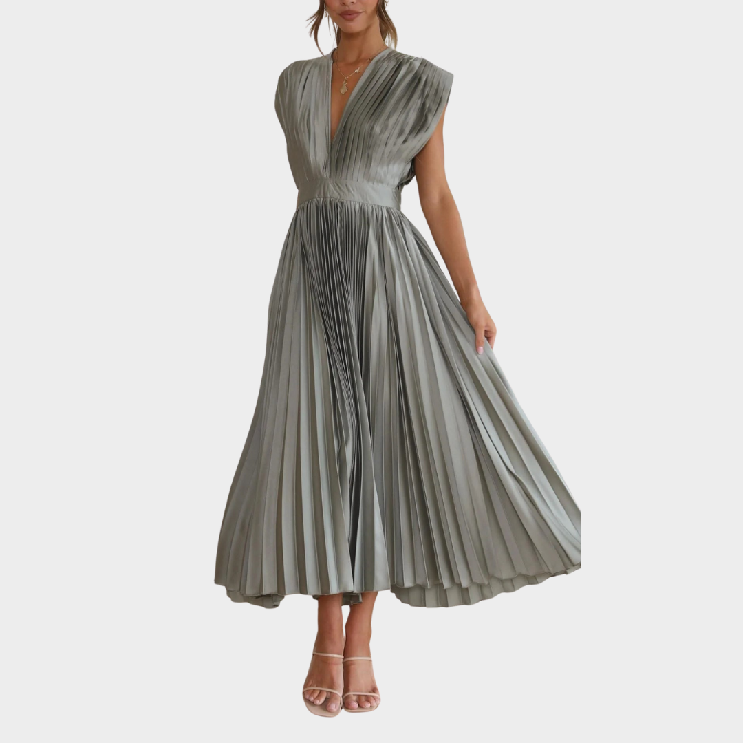 Women's Strapless Backless Party Dress – Short Sleeve – Elegant Patchwork – Multiple Colours