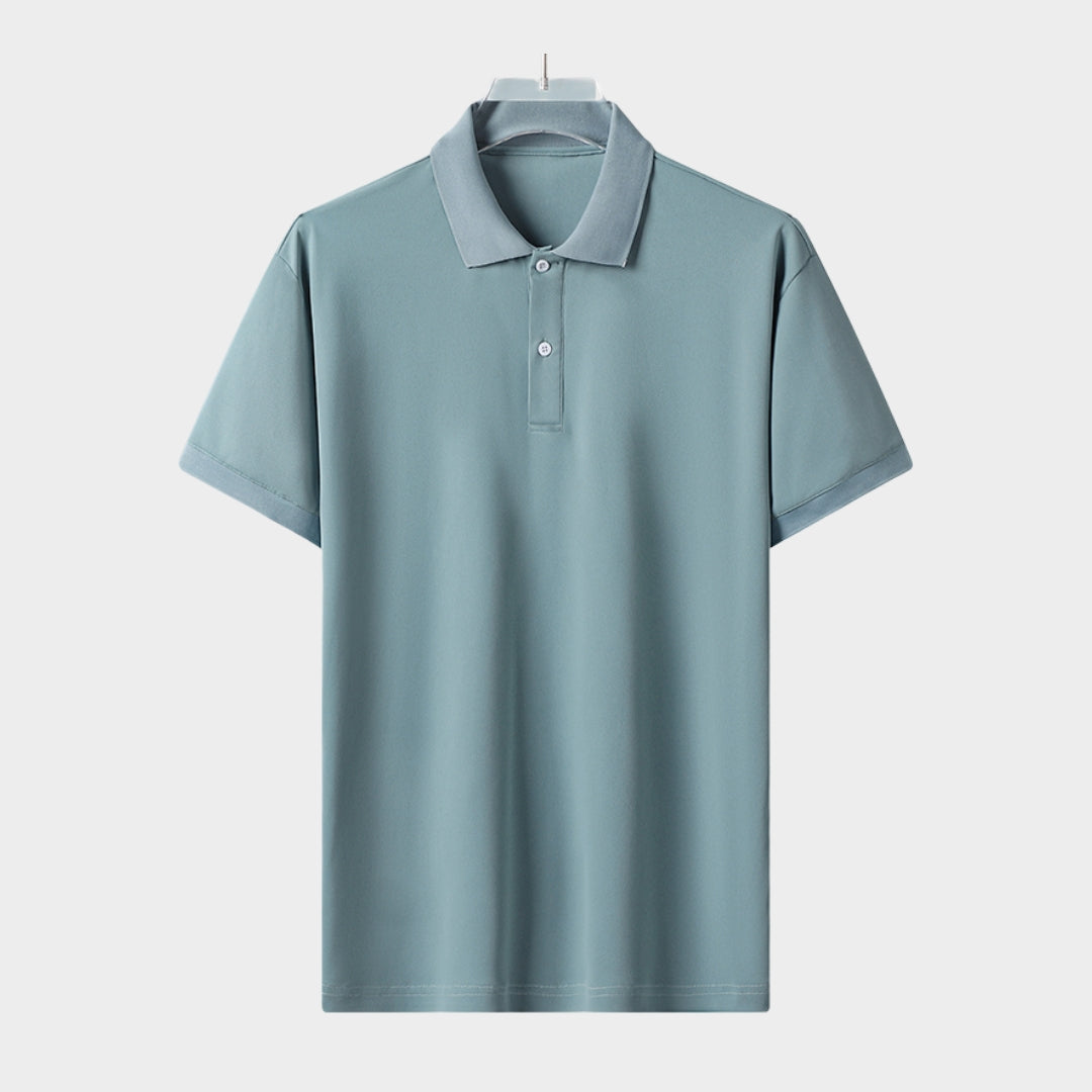 Men's Polo Shirt - Sports Streetwear Japan Style Summer Short Sleeve, Green, Black, White, Grey