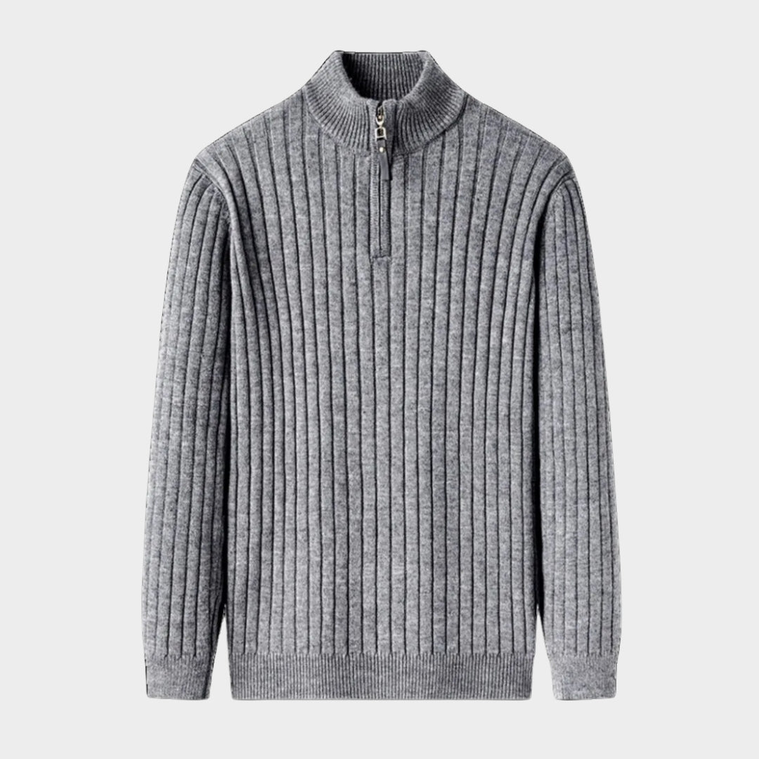 Winter Men's Slim Fit Turtleneck Sweater – Casual Knitted Tops in Beige, Black, and More
