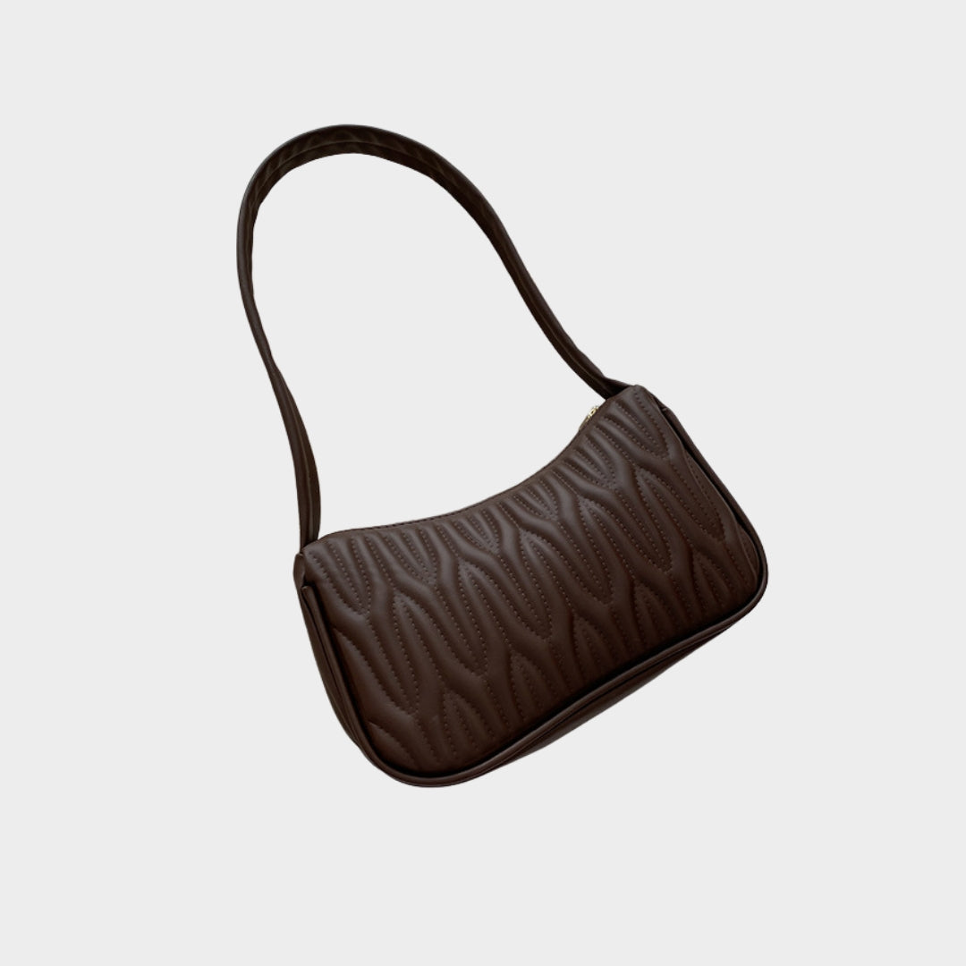 Women’s Fashion Handbag - PU Leather Shoulder Bag, Solid Messenger, Casual Underarm Bag in Black, Khaki, and More