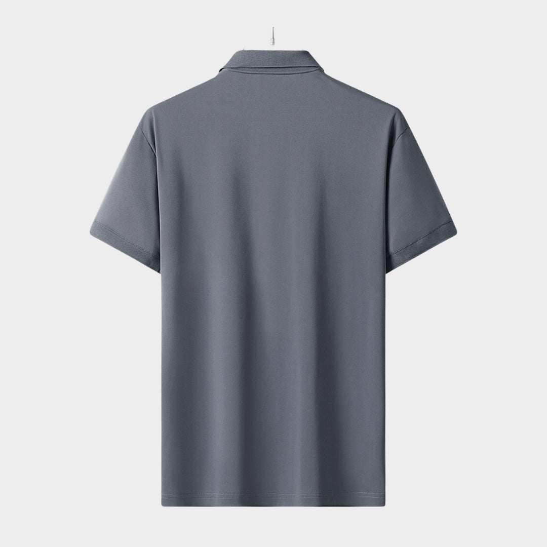 Men's Polo Shirt - Sports Streetwear Japan Style Summer Short Sleeve, Green, Black, White, Grey