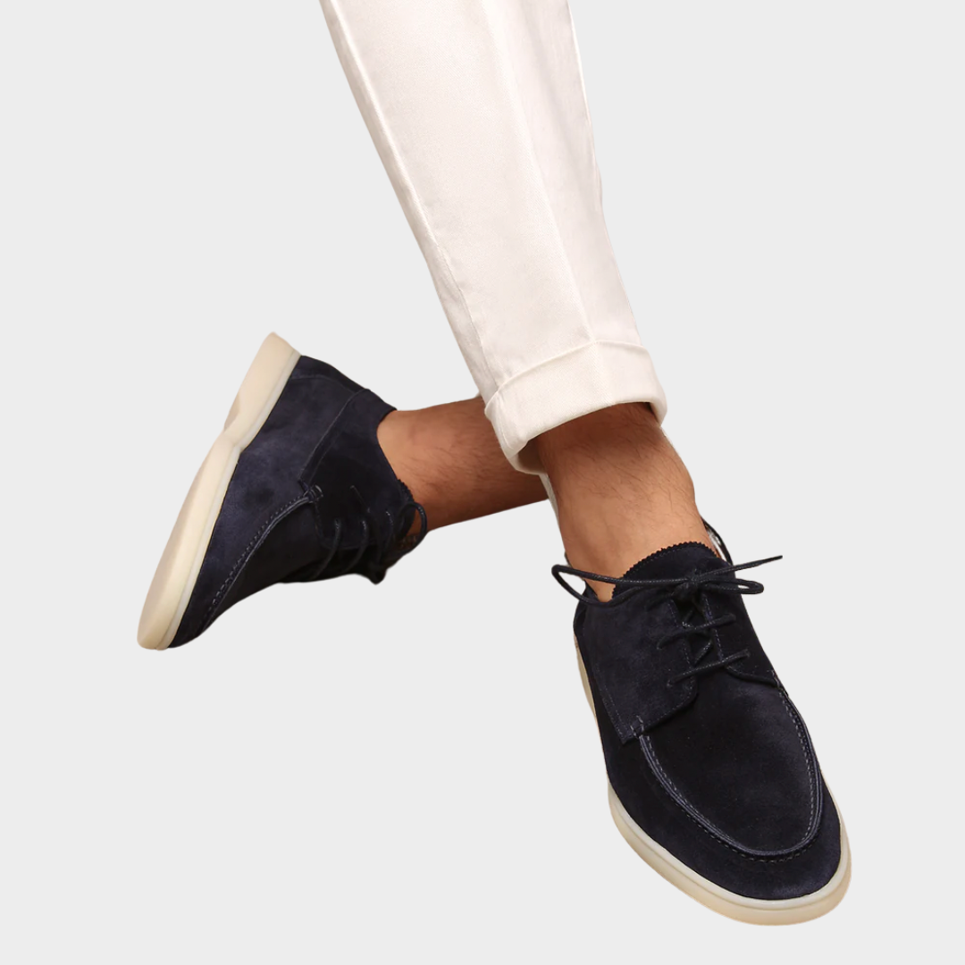 Men's Leather Loafers – Classic Slip-On Shoes – Timeless Design – Comfort Fit – Multiple Colours