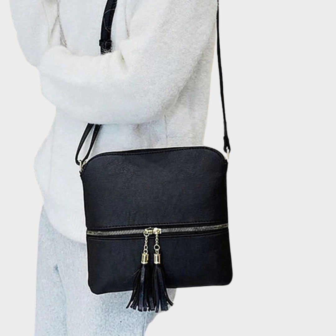 Women’s Retro PU Leather Shoulder Bag – Large Capacity Crossbody Design – Soft Solid Colour Handbag – High-Quality Lightweight Feel – Multiple Colours